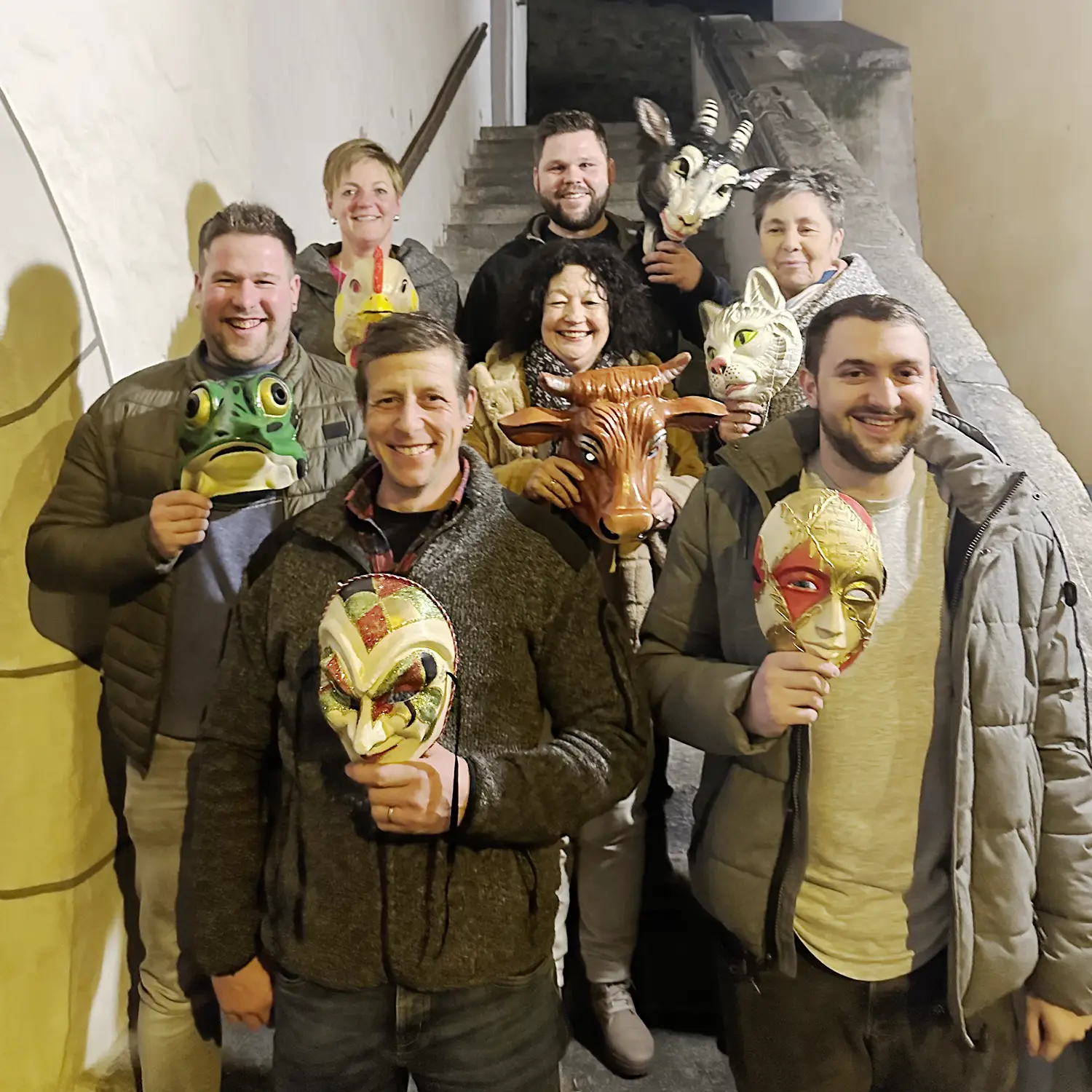 OK Fläcke Fasnacht Beromünster, ohne Maske